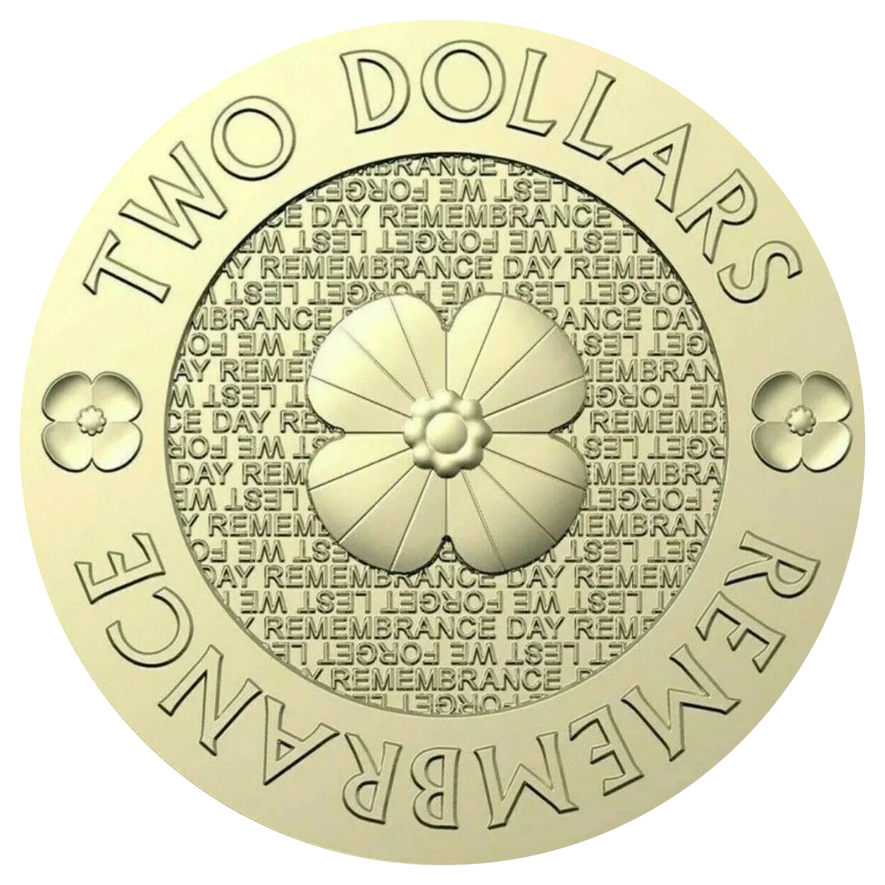2012 Gold Poppy $2
