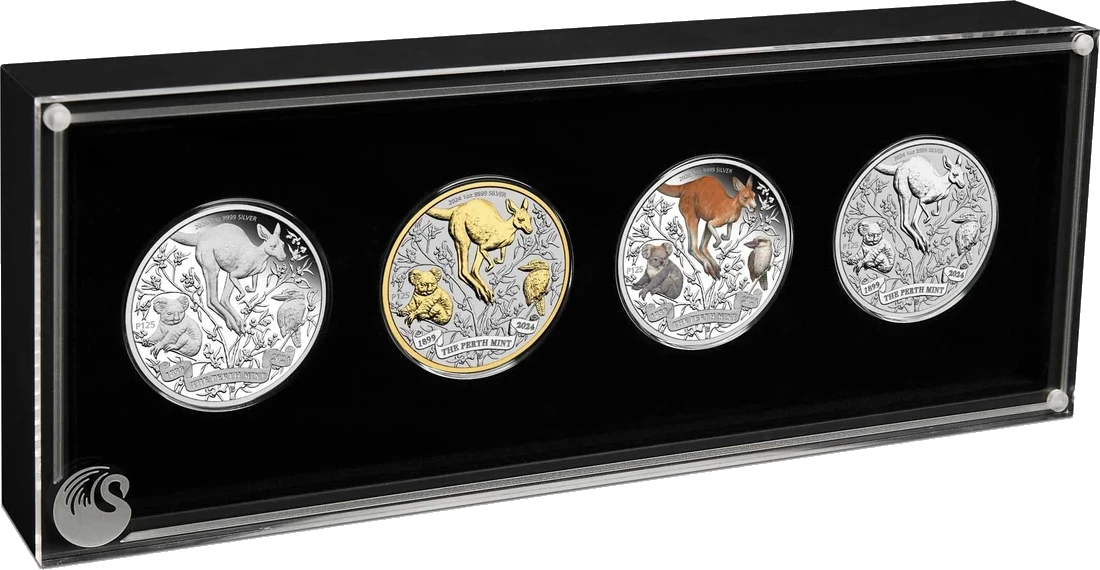 Perth Mint 125th Anniversary 2024 Silver Typeset Set