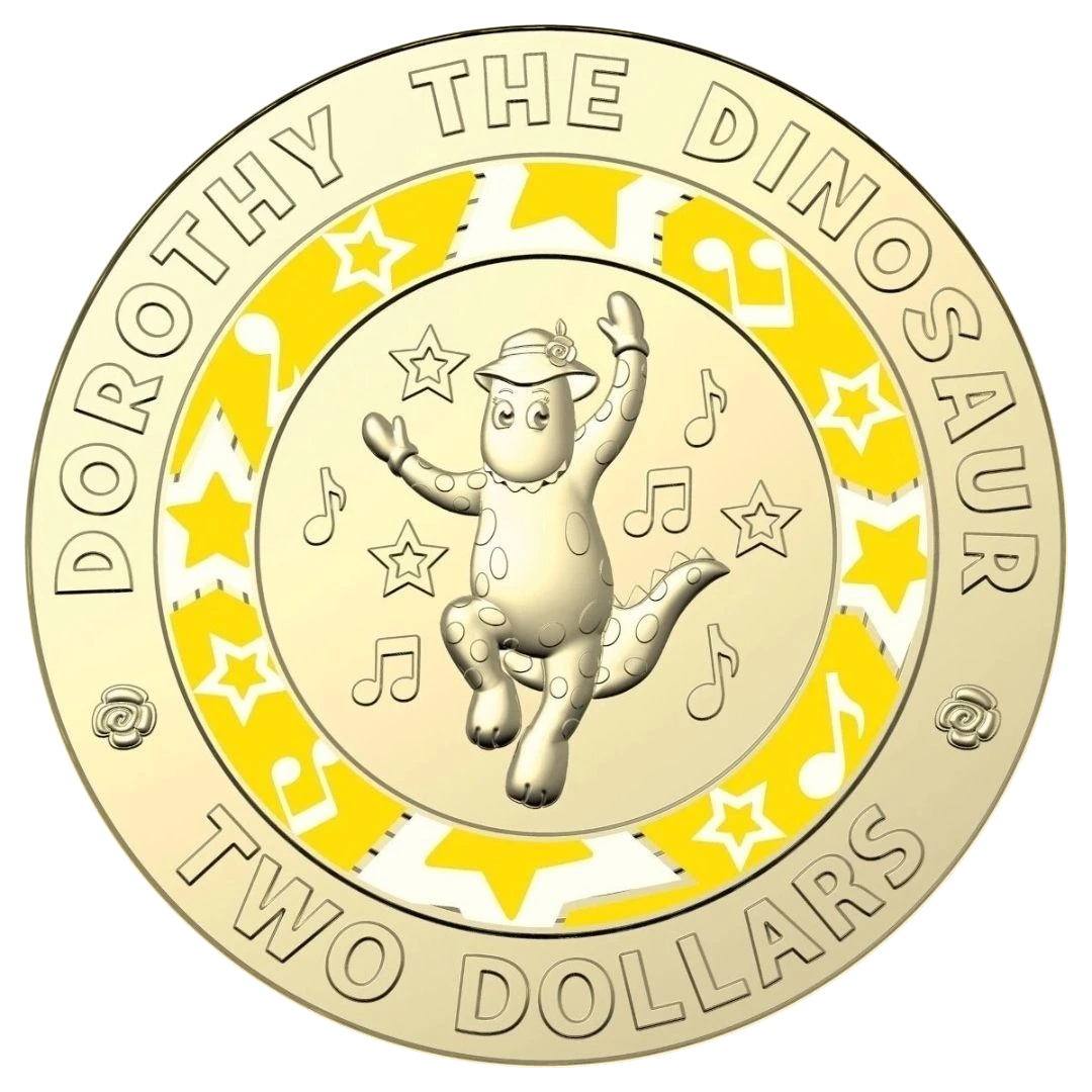 2021 Dorothy the Dinosaur $2 (The Wiggles)