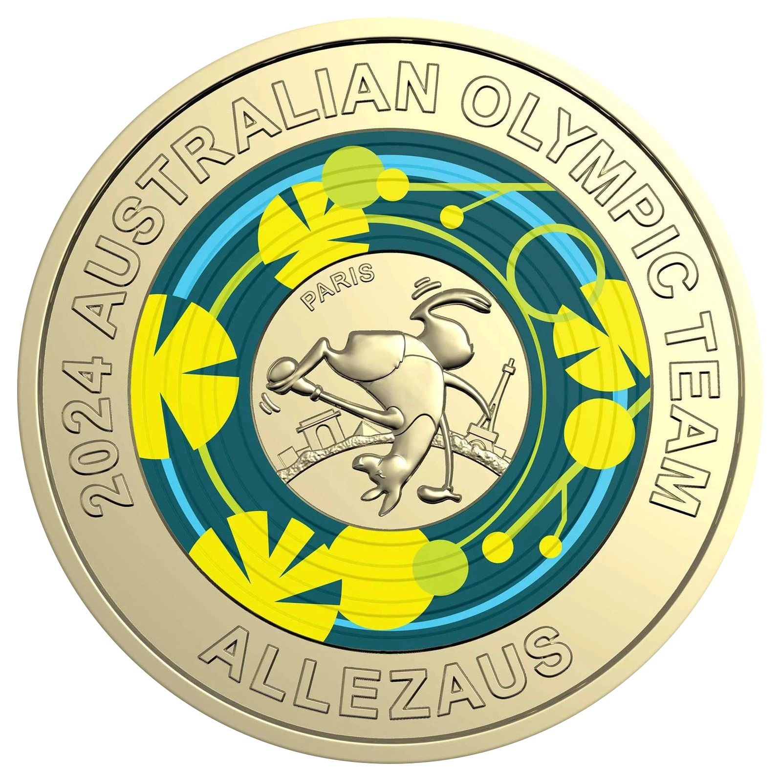 2024 Australian Olympic Team $2 (Allez Aus)