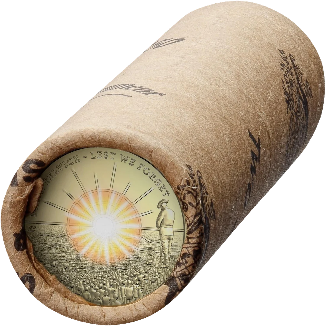 2026 Dawn Service $2 — Royal Australian Mint Roll (25 coins)