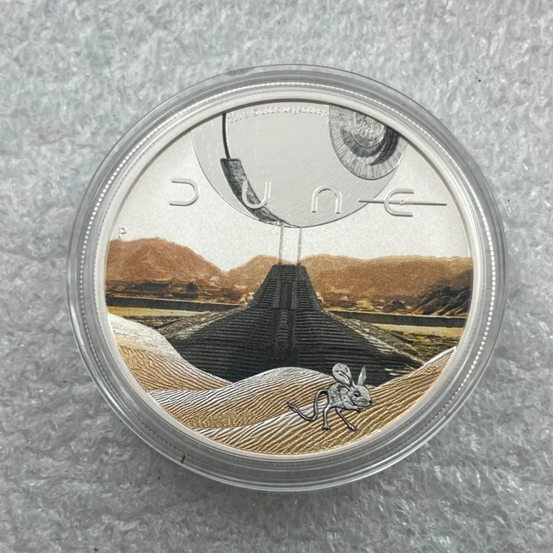 2026 Tuvalu $1 "DUNE" 1oz Silver Coloured Coin — The Perth Mint