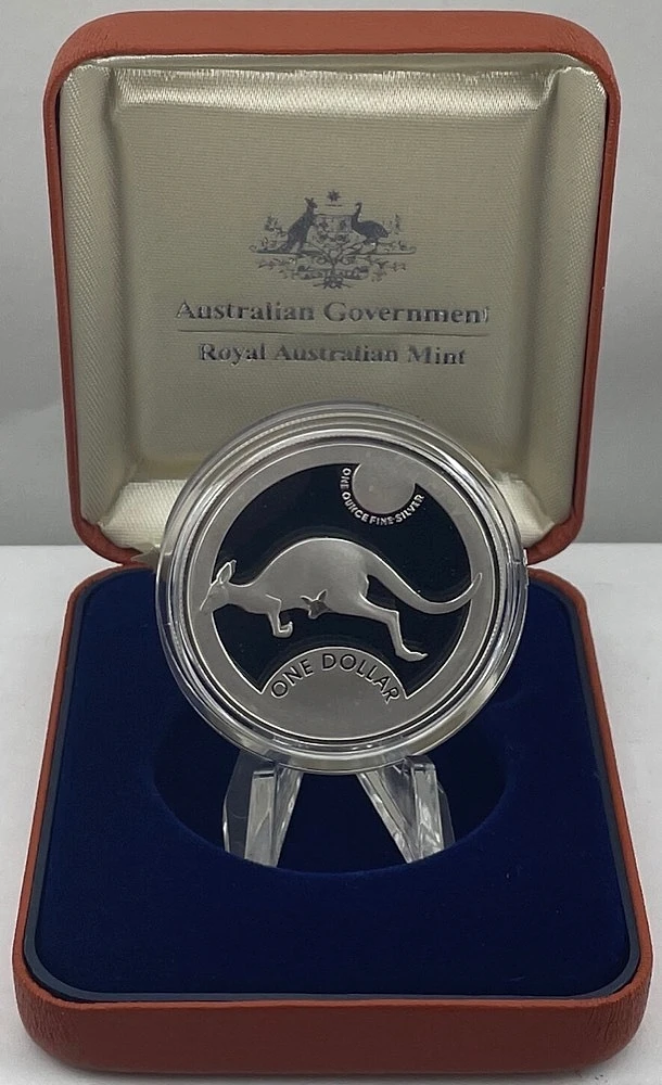 2006 $1 Silver Kangaroo 1oz Fine Silver Proof Coin